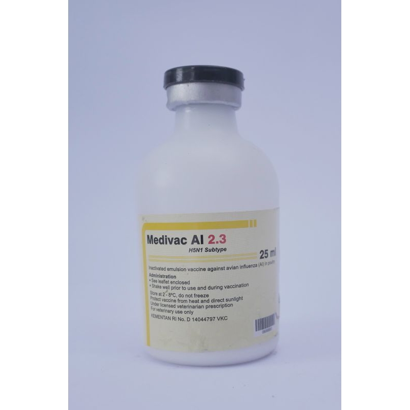 medivac AI H5 50 dosis vaksin ayam inaktif produk medion
