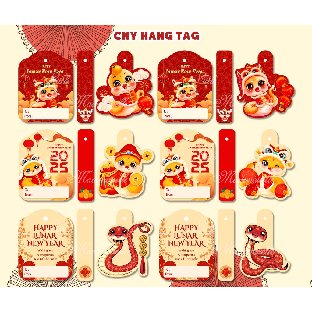 

Hang Tag Chinese New Year / Imlek Tag