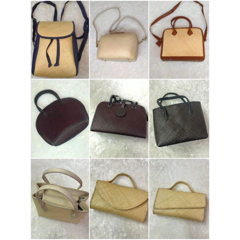 Tas Anyaman Pandan Polos
