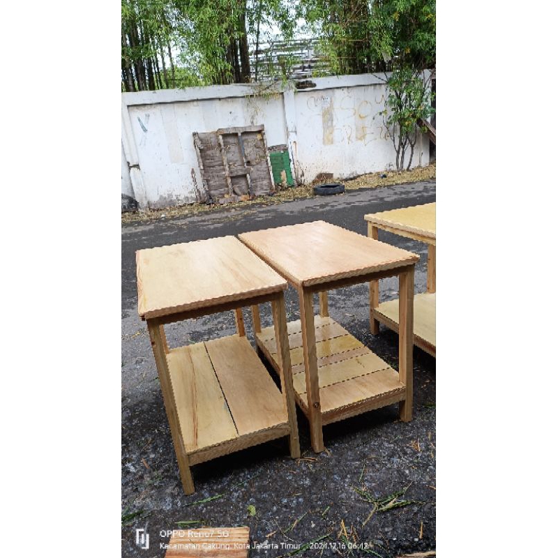 ready settok siap kirim meja susun cocok buat aquarium ukuran L40xP70xT60