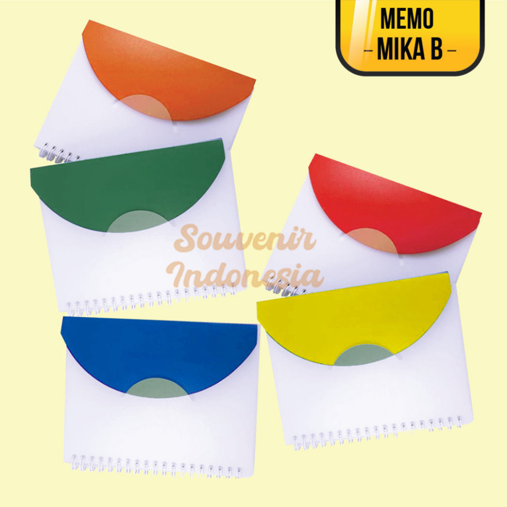 

Stick Note Memo Buku - Memo Mika B Dapat Custom Logo/Nama MEMO MIKA B BARU