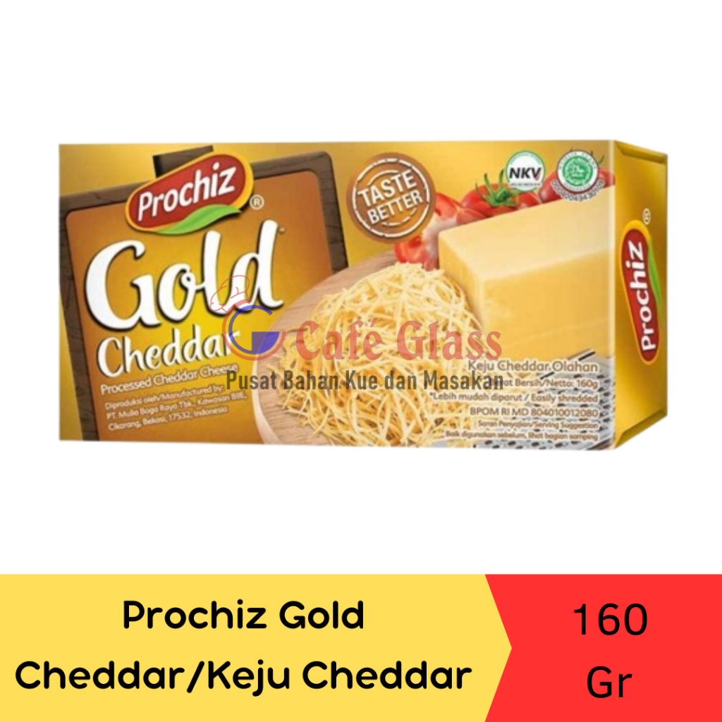 

Prochiz Gold Keju Cheddar 160Gr