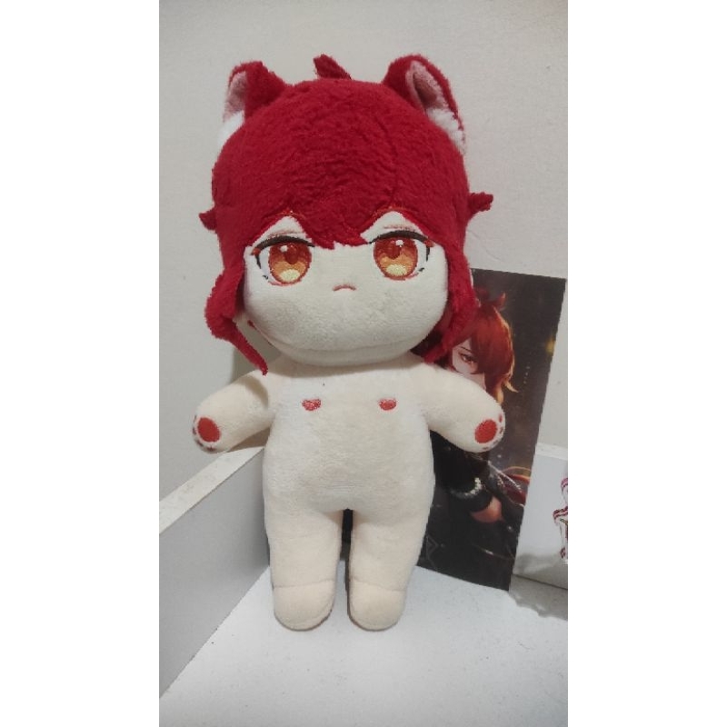 Diluc doll 20 cm (preloved)