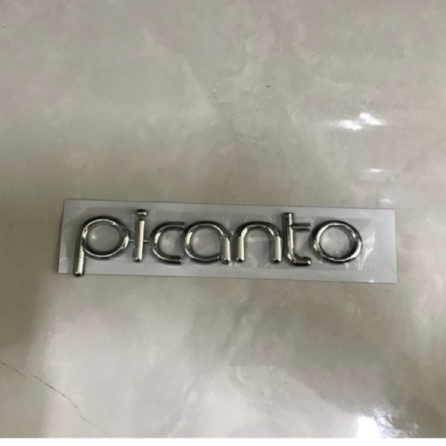Emblem Picanto - Morning untuk bagasi kia picanto