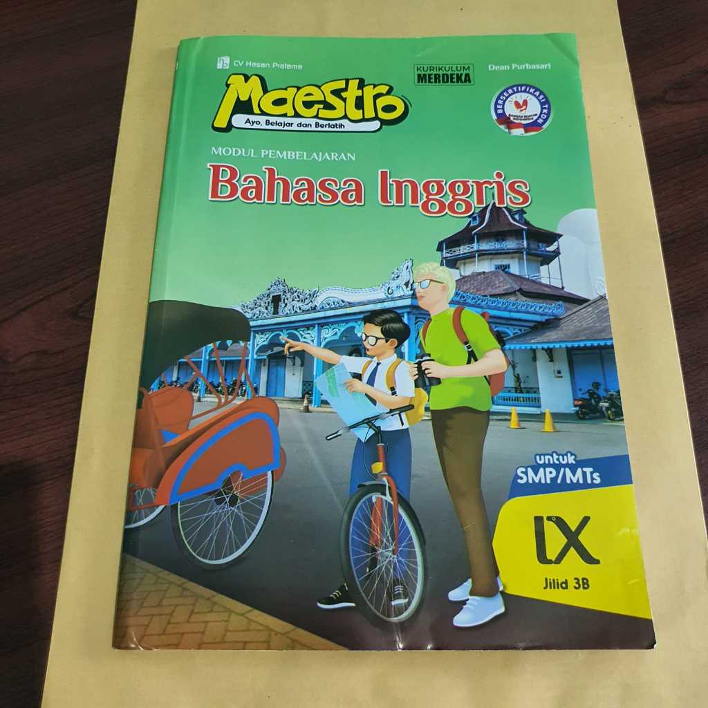 LKS Maestro Smt 2 - Modul Pembelajaran Bahasa Inggris 9B SMP/MTs Kelas 9 Semester 2 - Kurikulum Merd