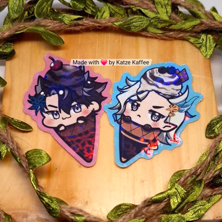 [READY] GENSHIN IMPACT Gelato Boys - Wriothesley & Neuvilette