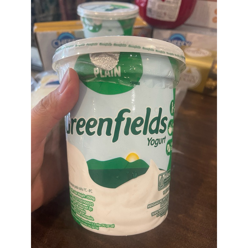 

Greenfields Yogurt Yoghurt plain 1kg 1000gram Original