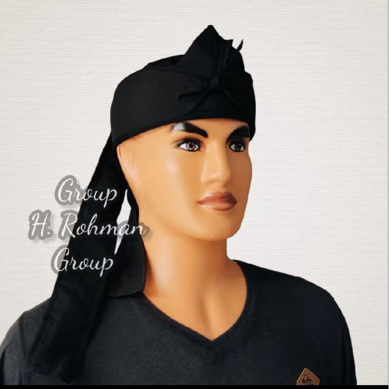 Blangkon Adat Jawa Warna Hitam Polos