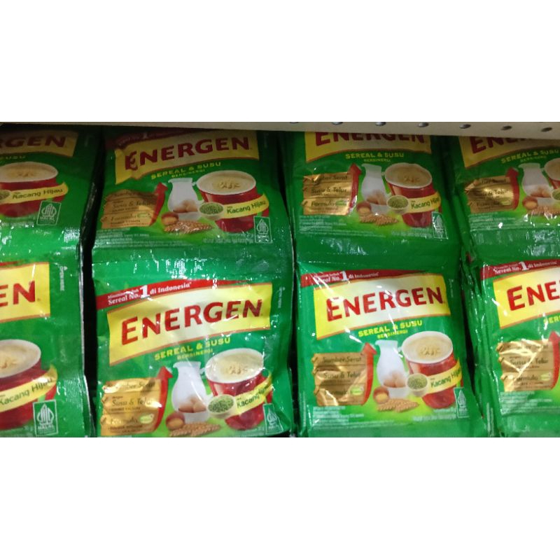 

Energen sereal renteng - netto 10 pcs x 34gr
