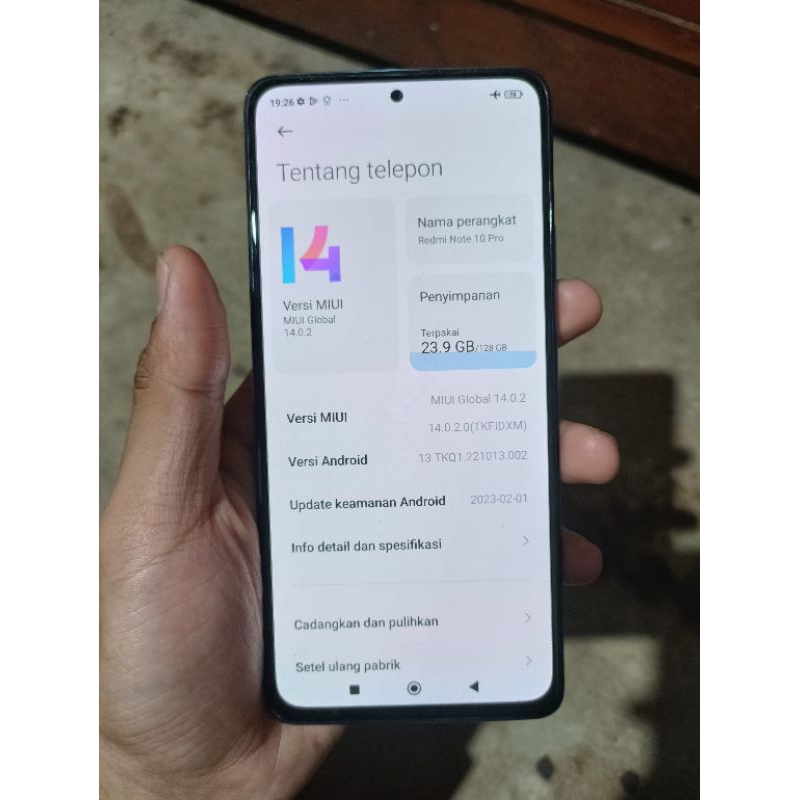 redmi note 10 pro 8/128