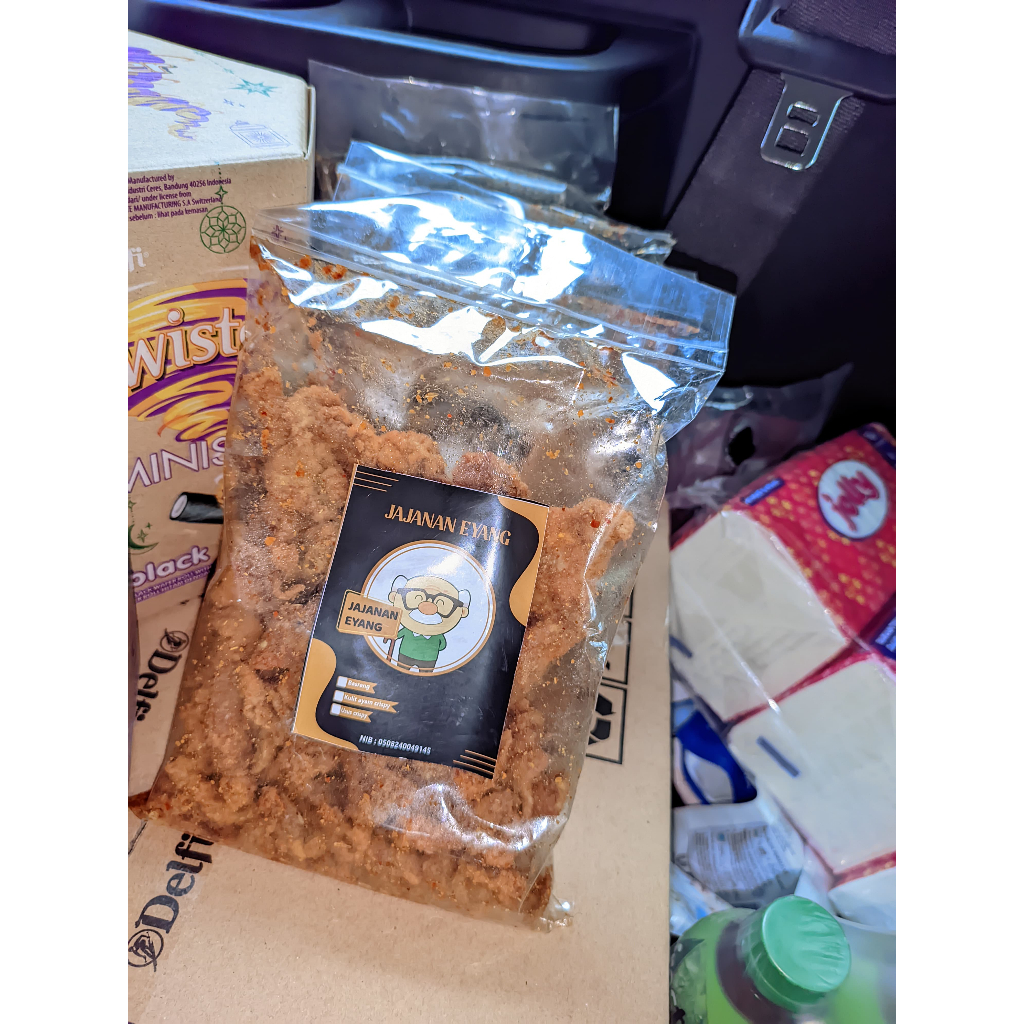 

KULIT CRISPY EYANG DENGAN RASA PEDAS GURIH