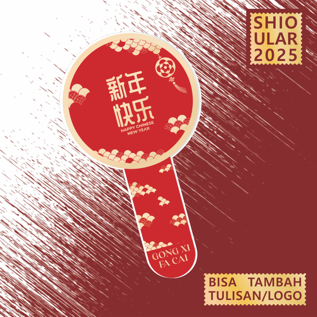 

stiker imlek/chinese new year untuk toples kue kering dll (isi 45 stiker) 1