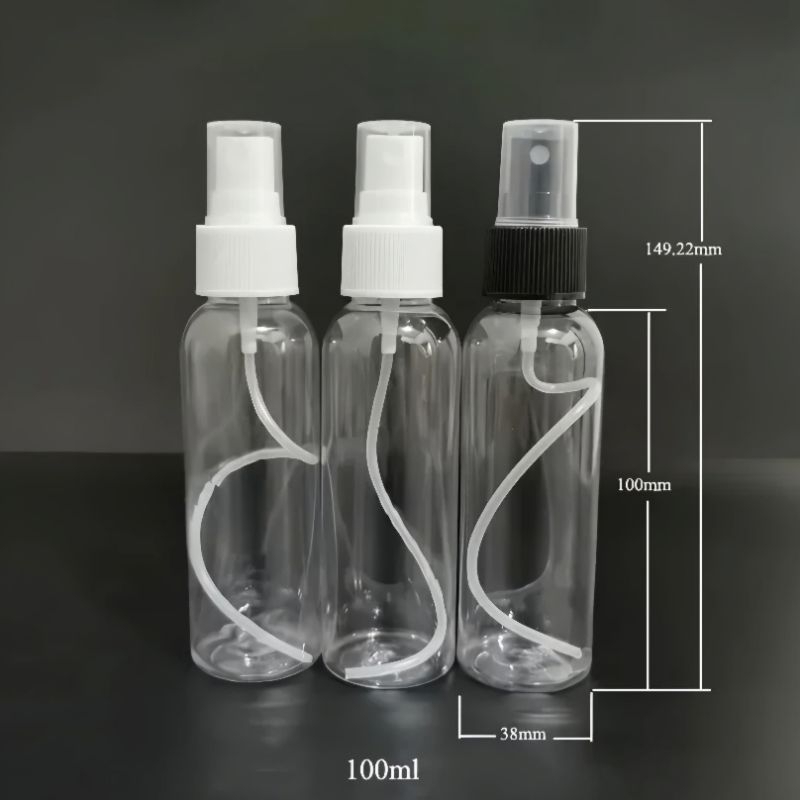 Botol Spray 100 ml. Botol plastik spray/Botol pet spray