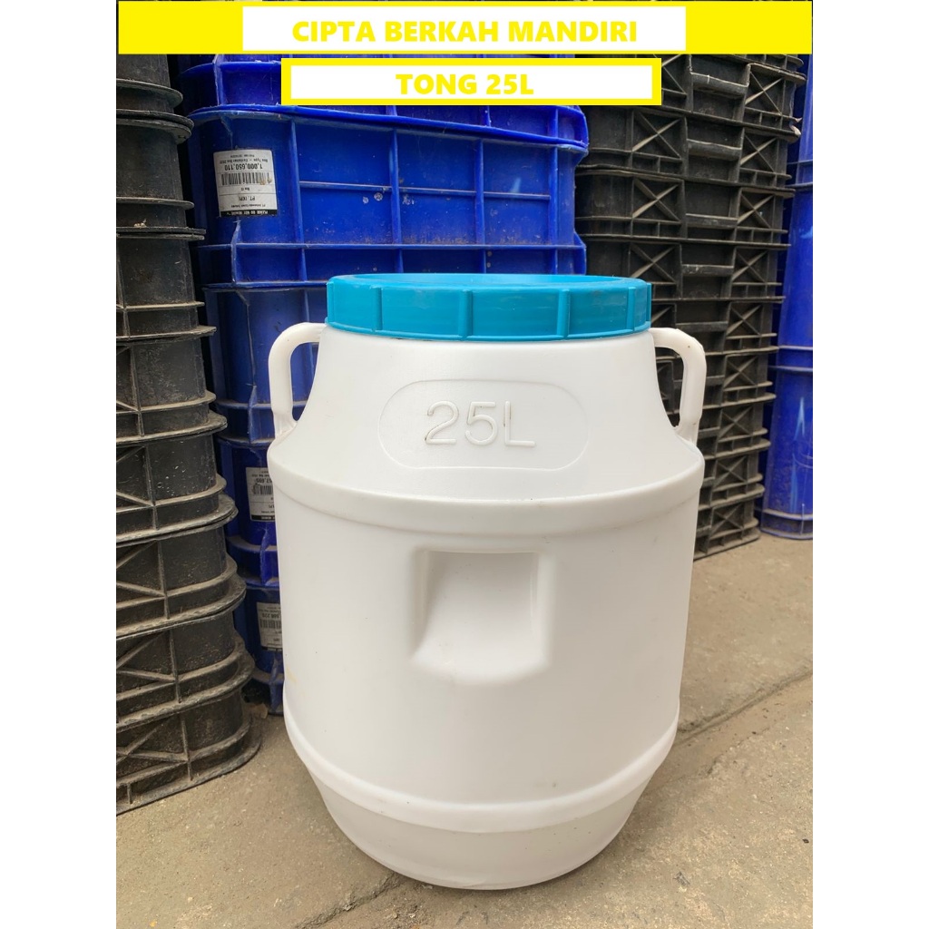 Tong sampah Bekas Tong 25liter Foodgrade / Tong Sampah bekas serbaguna