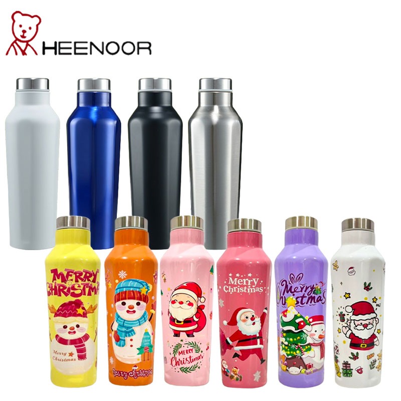 [ SALE ] HEENOOR BOTOL TERMOS KANTOR COFFEE & ICE VACUUM INSULATED MOTIF POLOS &
