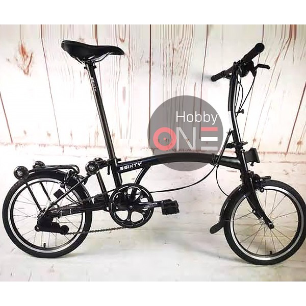 Sepeda Lipat 3SIXTY MIDNIGHT BLACK