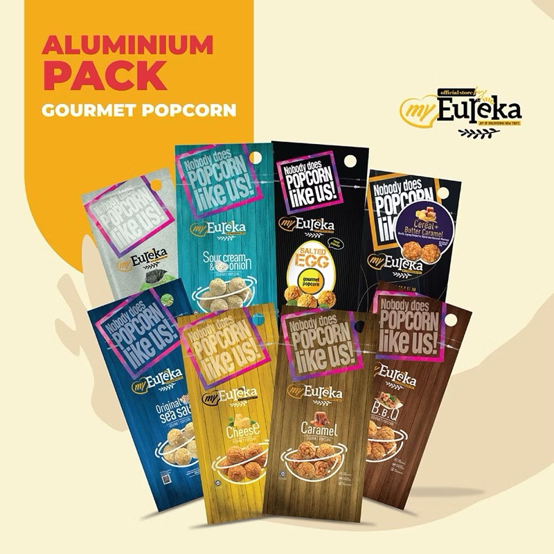 

EUREKA POPCORN PACK SALTED EGG | LOBSTER CHEESE