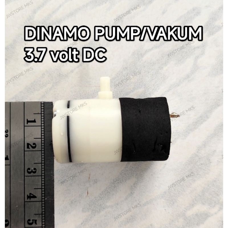 Dinamo pompa/vacum asi DC 3.7 - 5 volt