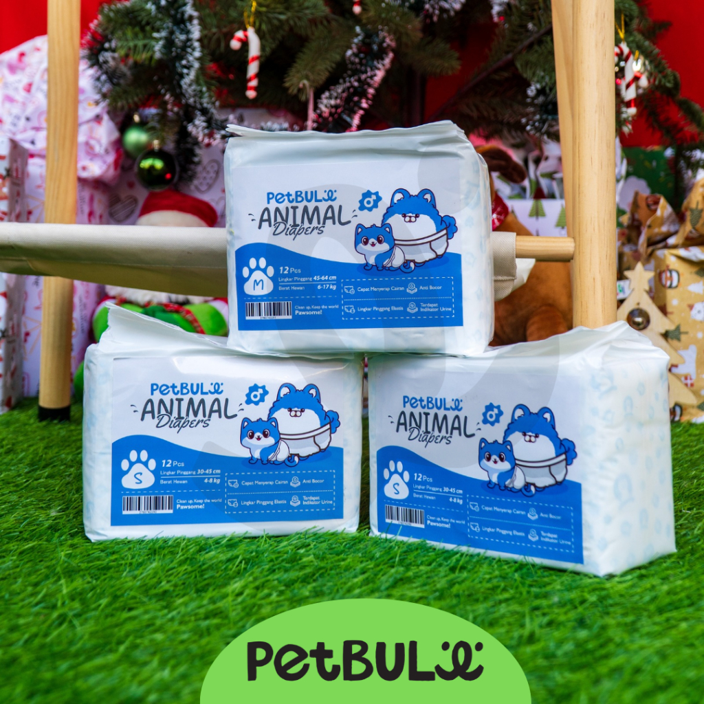 Pampers Anjing/Kucing Jantan isi 12