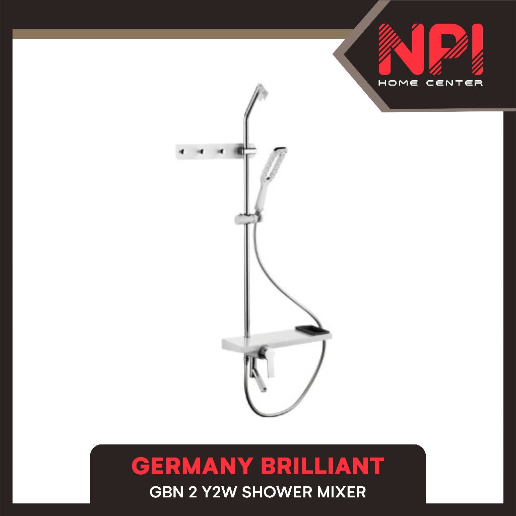 Germany Brilliant  - Shower Tiang Lever Column Set Gbn 2Y2w Gbn2y2w