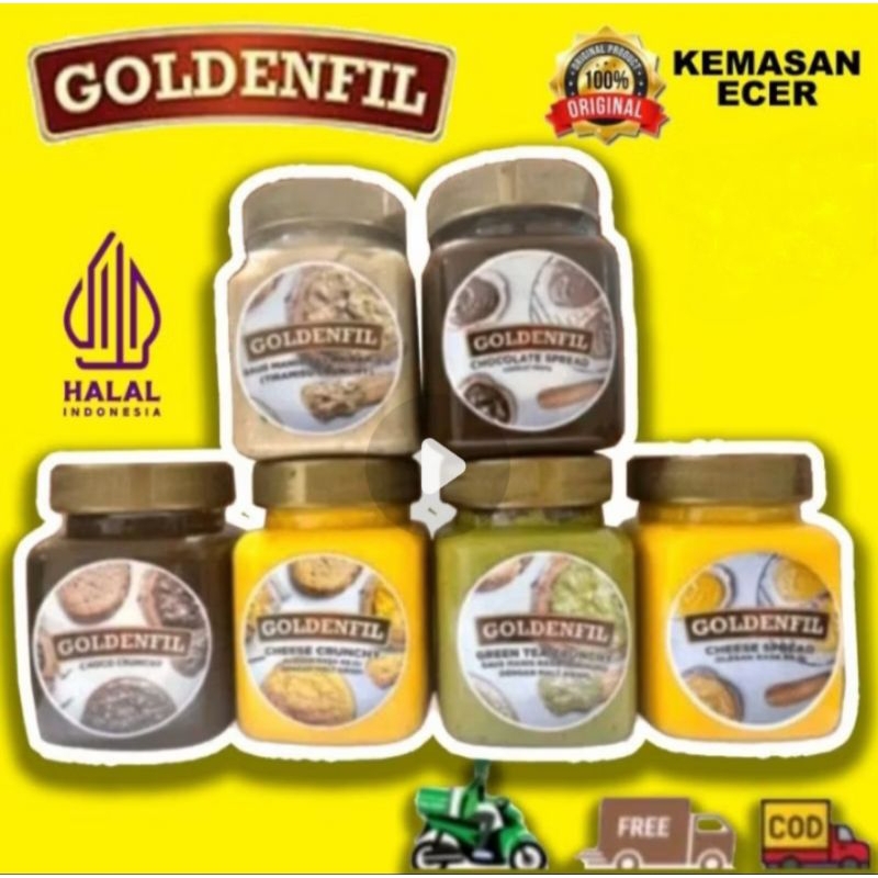 

Goldenfil kemasan toples 200g | Rasa lengkap |FREE BUBBLE WRAP| pakethemat TERBARU expired 2024 | Goldenfill Original kemasan Jar PAKAI TOPLES & STIKER SUDAH TERSEDIA