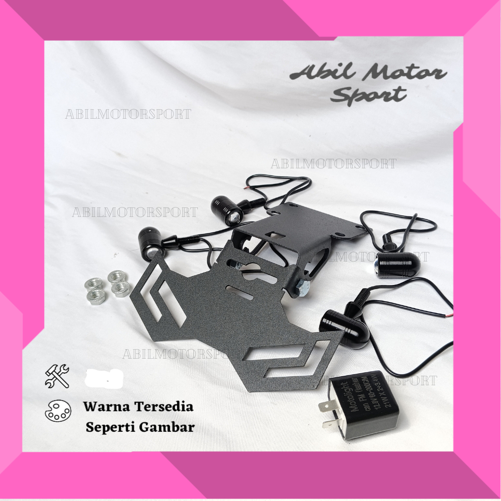 TAIL TIDY XSR 155 SPAKBOR BELAKANG XSR DUDUKAN PLAT XSR 155 PLAT SEIN RUNNING LAMPU TRALIS MODEL LED