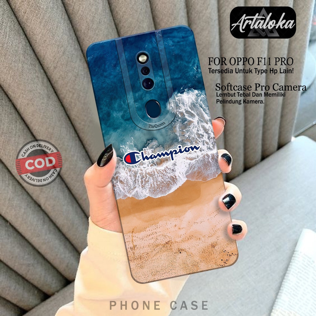 Case Hp Oppo F11 Pro Terbaru - Fashion Case Branded - Softcase Oppo F11 Pro - Casing Oppo F11 Pro - 