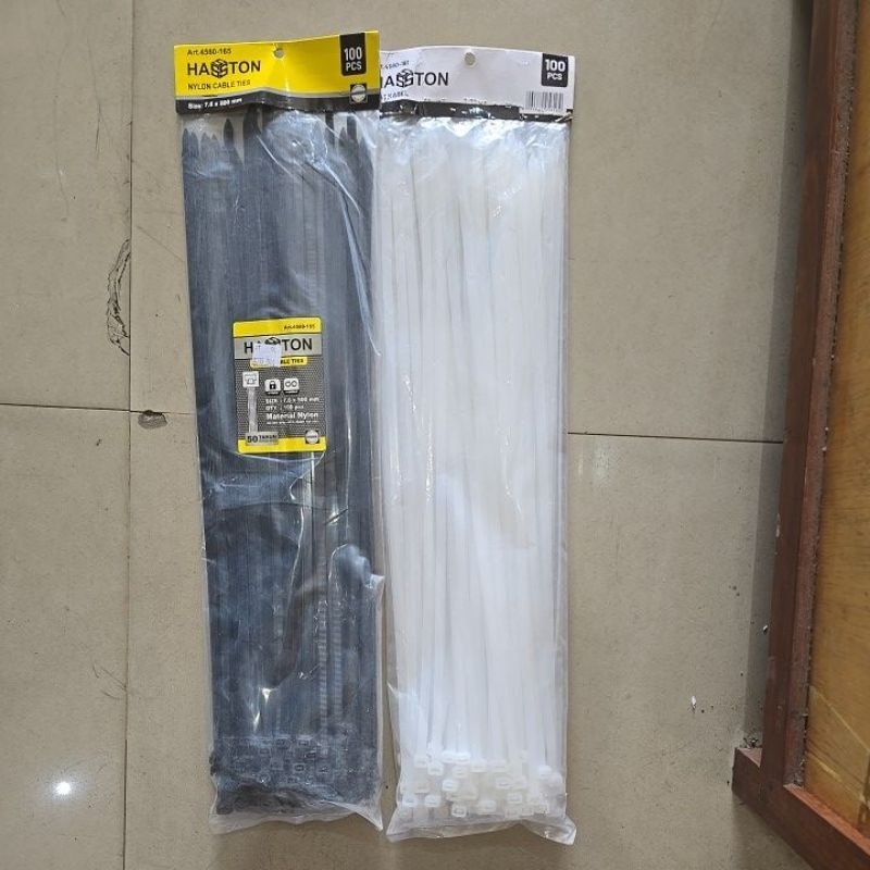 

kabel tie / kabel tis / tali pengikat hasston 7,6 x500mm ( 50cm) / cabel tie 50cm harga perbungkus ( untuk pemesanan warna cantumkan di catatan / kita kirim random sesuai persediaan stok yang ada )