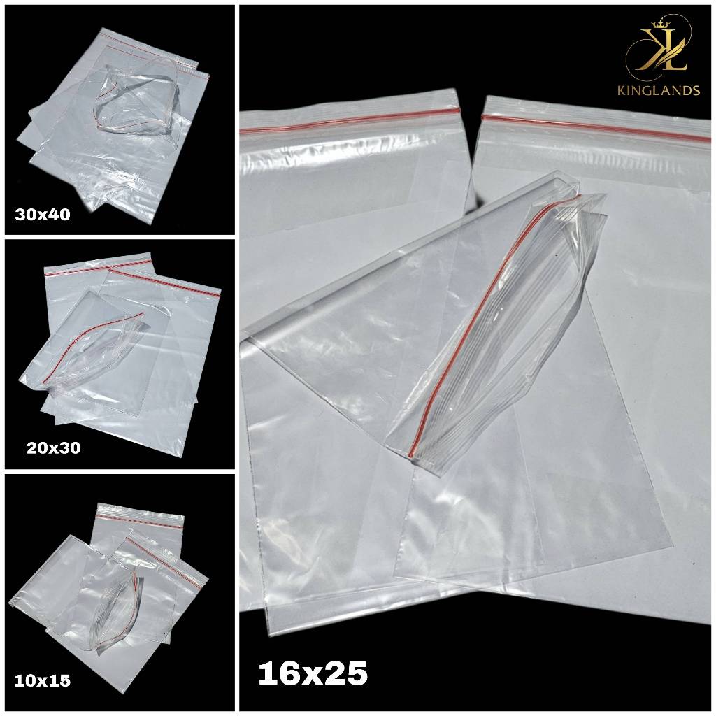 

Plastik Klip Ziplock Bening isi 100PCS TERMURAH /Plastik Packing Makanan