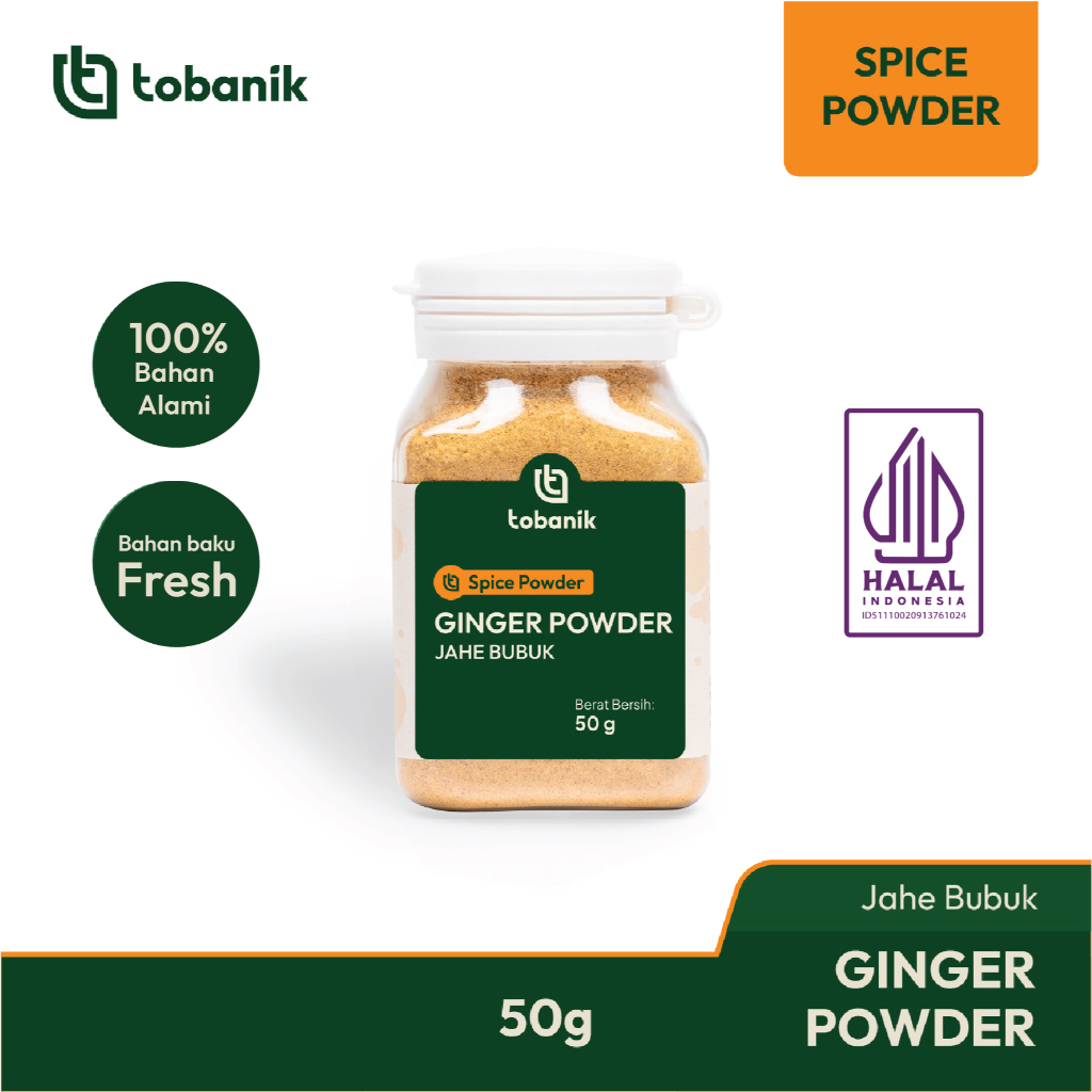 

Jahe Bubuk Murni 50 gram / Pure Ginger Powder