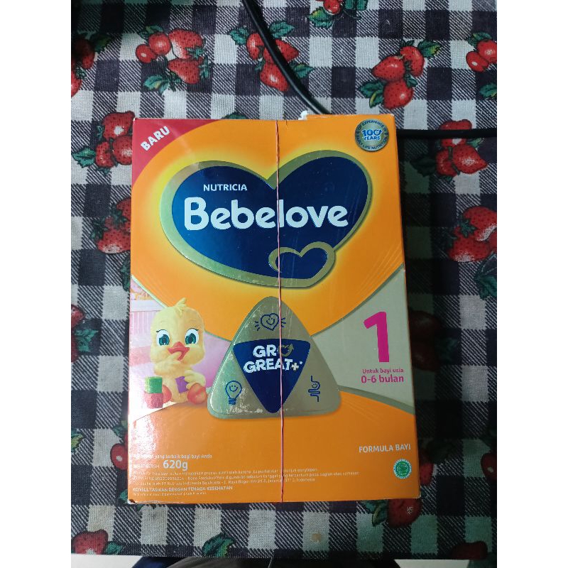 [PRELOVED] susu formula bebelove tahap 1 sufor bayi 0-6 bulan 620gr