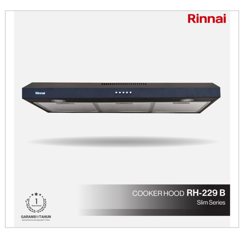 COOKER HOOD RINNAI RH-229B (Penghisap Asap Dapur) 90CM