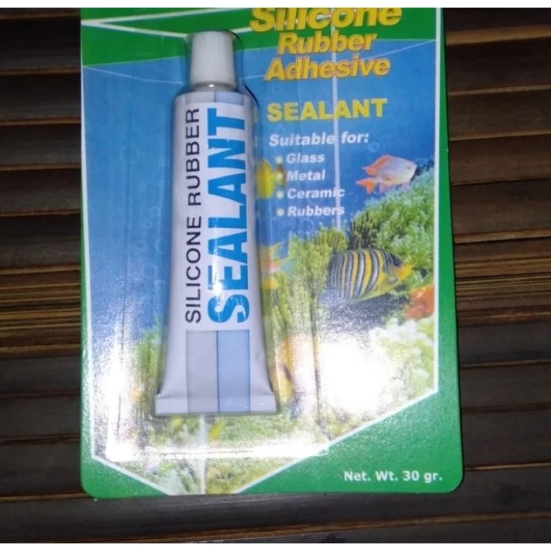 Lem Kaca Bening Kecil Sealant