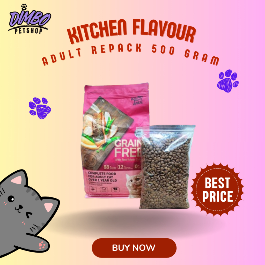 Kitchen Flavor Adult 500 Gr Grain free Hair Ball