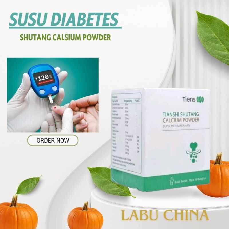 

HERBAL TCM OBAT CHINA DIABETES - Susu Labu Diabetes SHUTANG CALSIUM POWDER - Susu untuk Mengobati Diabetes