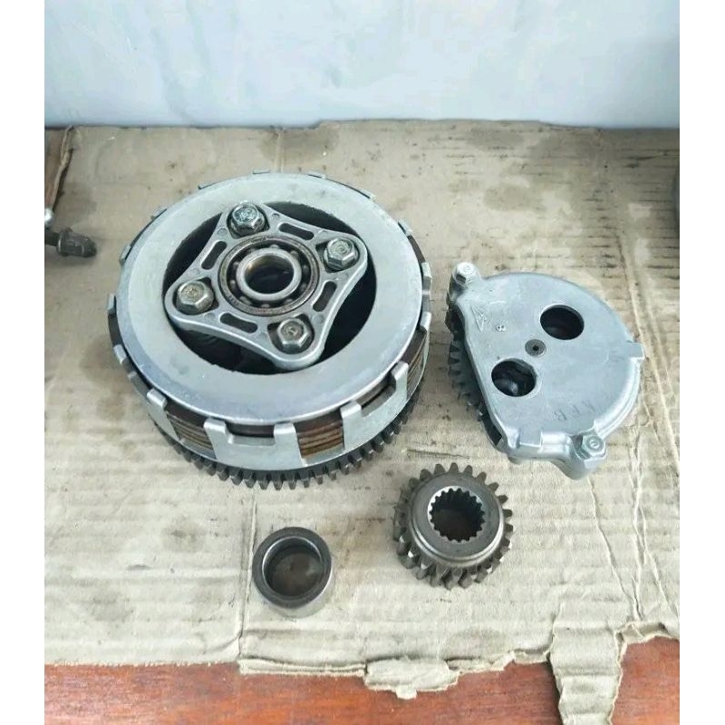 DRAFGEAR SET POMPA OLI TIGER REVO ORI NON KELINGAN