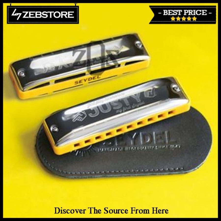 Harmonika Harmonica Diatonik Seydel Junior Justy Starter Kit