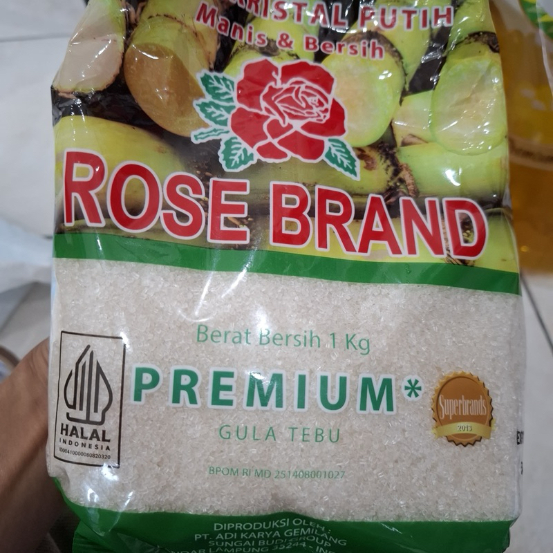 

Rose Brand Gula 1kg