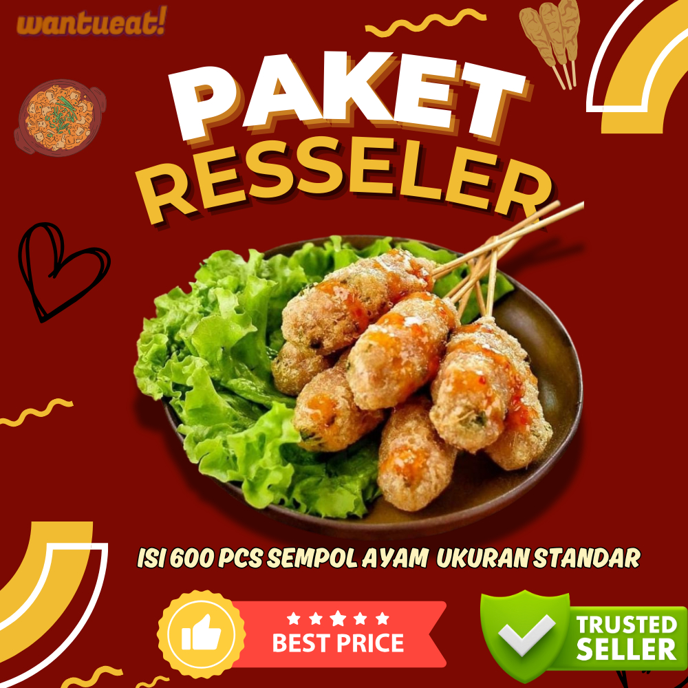 

Sempol Ayam isi 600 Paket Resseller /Makan Ringan /Cemilan/NO MSG