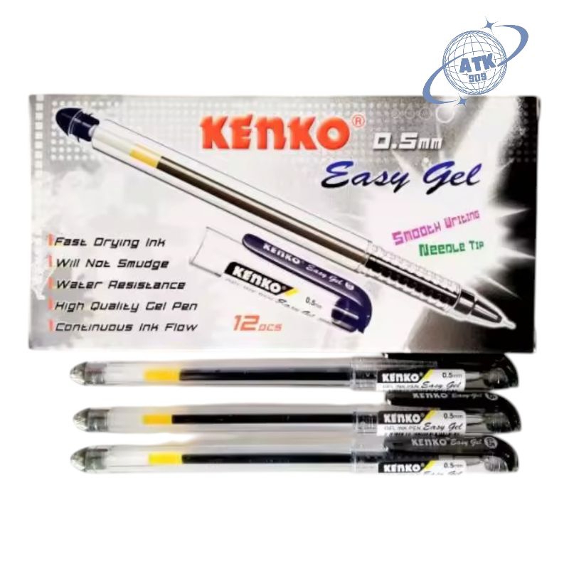 

Pulpen Gel Kenko Easi Gel 0.5 Mm