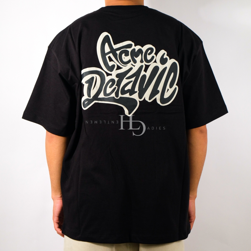 ADLV Graffiti Font Logo Tee Black