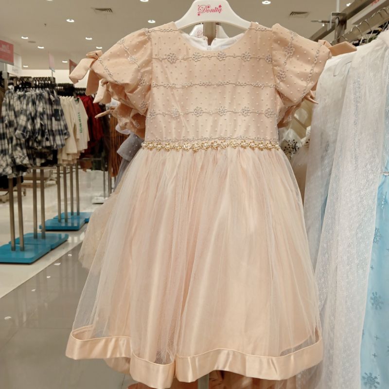 baju pesta/baju party anak DONITA usia 4-12tahun