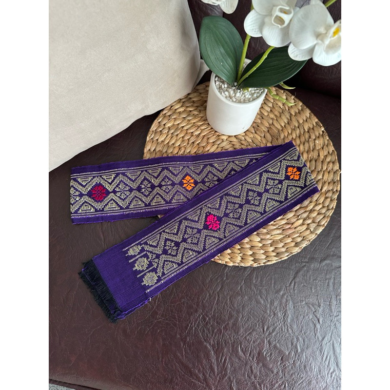 Selendang Songket Asli Bali /Selendang Obi Songket Asli Bali