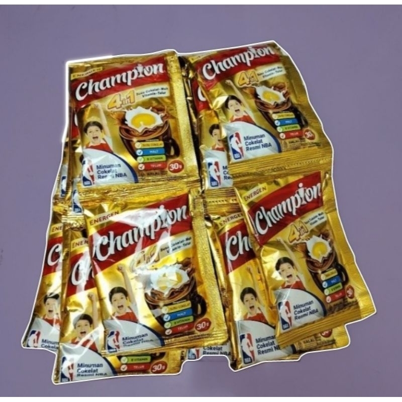 

Champion Minuman Cokelat NBA 30% (10+1) 30g
