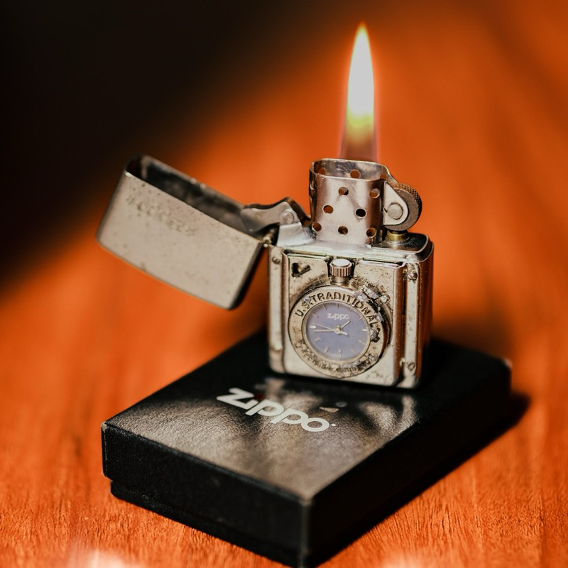 ZIPPO timelite Japan Market 1998 Rare