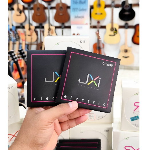 Senar Gitar JXi Premium Electric 010|046 Senar Gitar Akustik string JXI BRASS 012/046