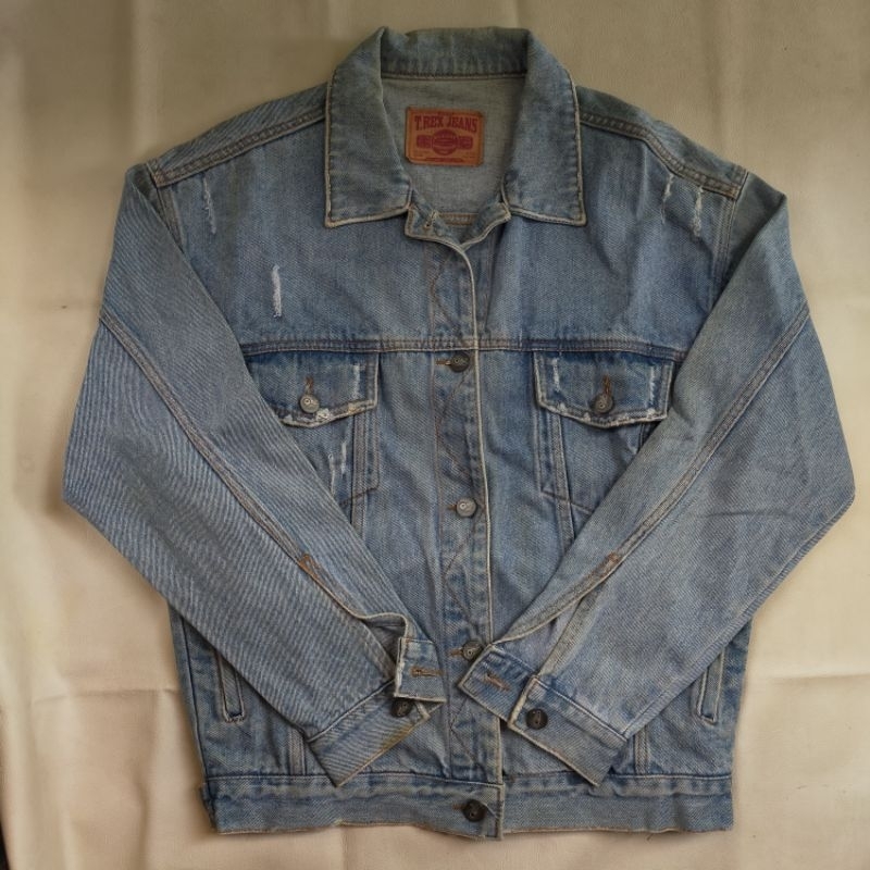 jaket T.REX jeans second bekas preloved original branded