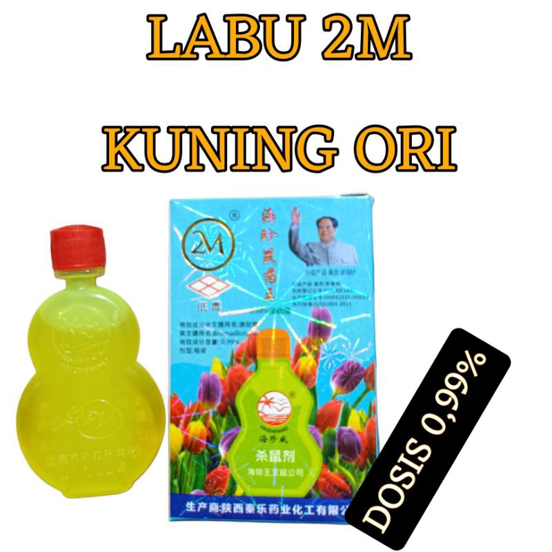 Racun Tikus Cair Labu Biola 2M Original Dosis Tinggi/ Racun Tikus Dosis Tinggi 2M/ Obat Tikus Racun 