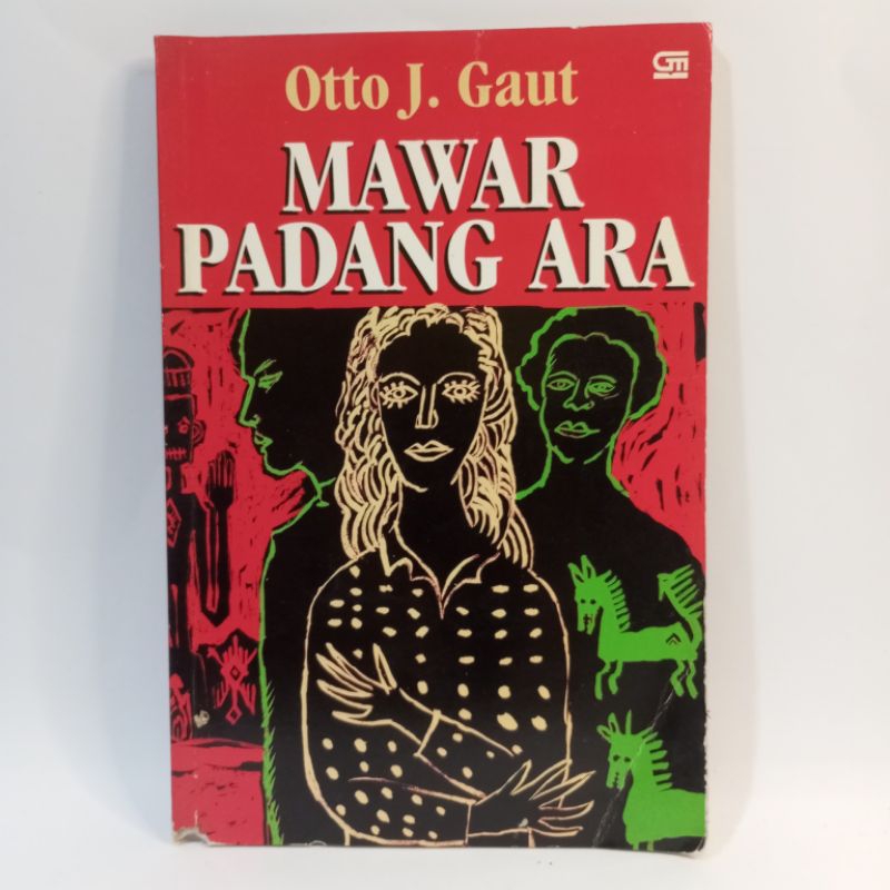 Buku novel Mawar Padang Ara by Otto j. Gaut