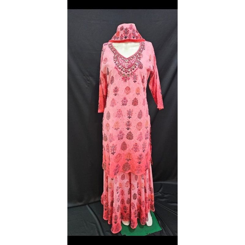 baju india / celana india / baju pesta / gaun setelan dinner / auter india/ setelan baju india / kur